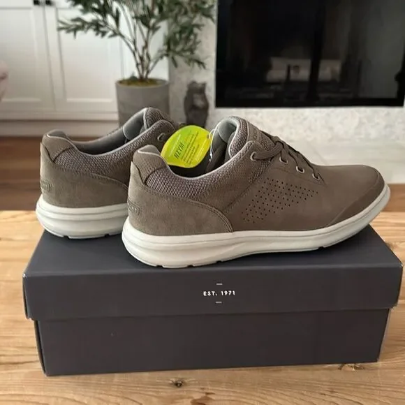 ROCKPORT ZADEN UBAL OX NEW IN BOX MENS SIZE 8.5 OLIVE COLOR - Picture 4 of 11